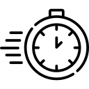 Opening speed of 0.70 – 1.3 m/sec
